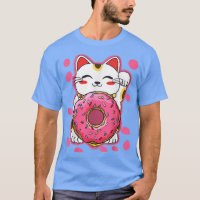 Engraçada Rosquinha de Gato Kawaii Animas Japonesa
