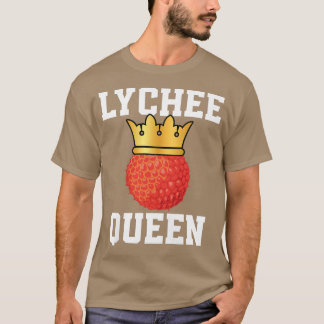 Camiseta Engraçada Roupa Da Rainha Lychee Para Garota E Mul