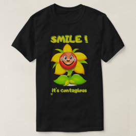 camiseta engraçada "SMILE"