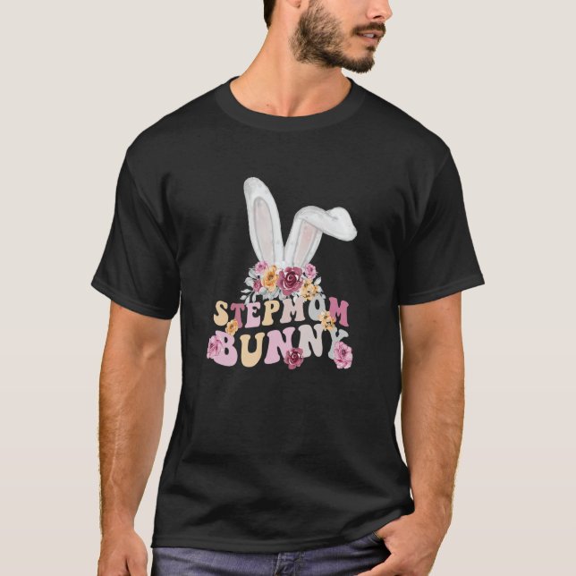 Camiseta Engraçada Stepmmmmmama Bunny, Felz pascoa Stepmmmm (Frente)