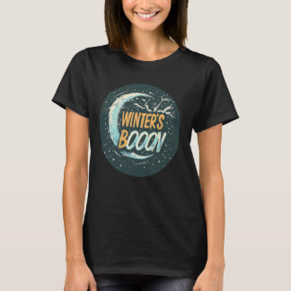 Camiseta Engraçada temporada de inverno com o Boon Costum d