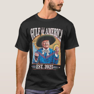 Camiseta engraçada Trump Golfo De Nós América Méxi
