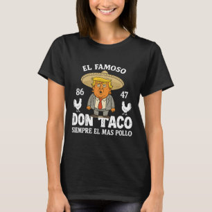 Camiseta Engraçada Trump Sempre Chica Vamos De Memória Ir T