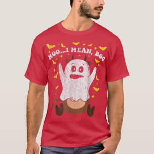 Camiseta Engraçada Vaca Fantasma Moo Eu Quero Dizer Boo Far