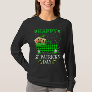 Camiseta Engraçada Xadrez Buffalo, Rua De Poker Verde De Ca