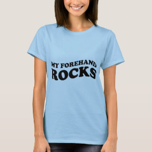 Camiseta Engraçadas Mulheres Tênis Tshirt: Minhas Rochas Pe
