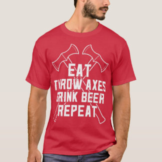 Camiseta Engraçadinho E Bebendo De Cerveja Comem Bebida Ax