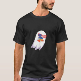 Camiseta engraçadinho, fantasma, vermelho, mais livros Tank