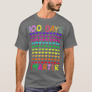Camiseta Engraçado 100 dias de professores mais espertos pr