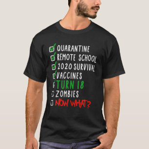 Camiseta Engraçado 18º Presente De Aniversário I 18 Anos