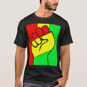 Camiseta Engraçado 1865 História Negra Homens Africanos
