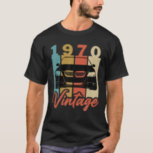 Camiseta Engraçado 1970 Vintage Retro Birthday Antique Man