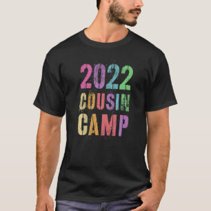 Camiseta Engraçado 2022 Cousin Camp Vovô Vovô Summer Trip