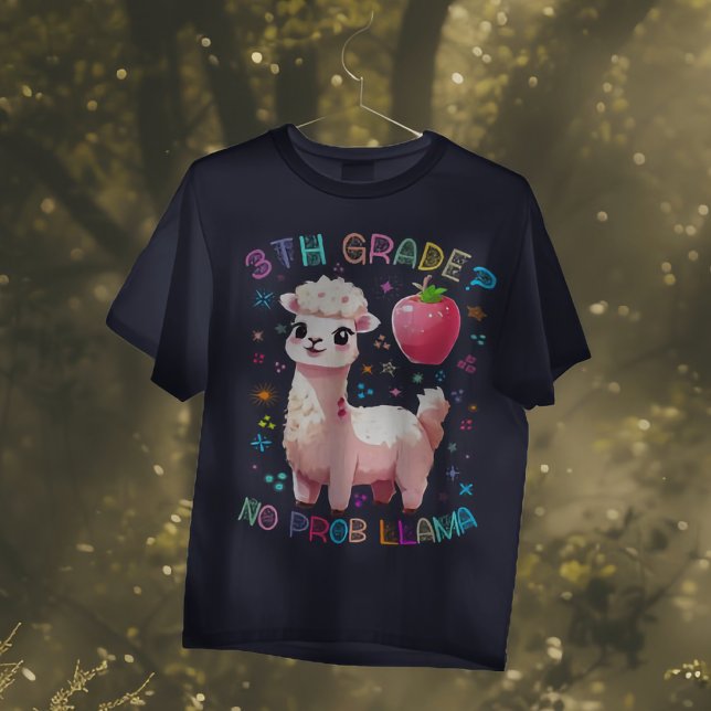 Camiseta Engraçado 3º GRAU? SEM PROB LLAMA Alpaca Lover (Criador carregado)