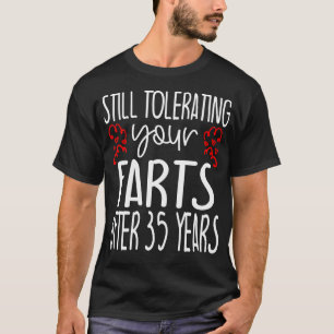 Camiseta Engraçado 35º Presente de Aniversário de Casame