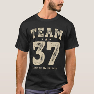 Camiseta Engraçado 37 anos de idade de aniversário 37 anos