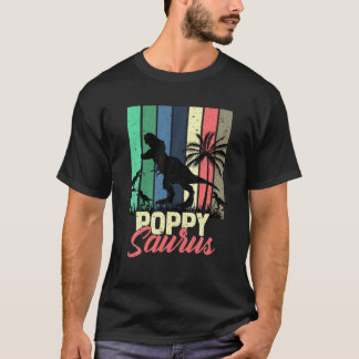 Camiseta Engraçado 3 Rex Poppy Surus Family Dinossaur Poppy