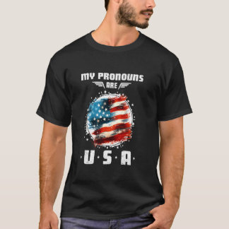 Camiseta Engraçado 4 de julho americano dizendo que minhas