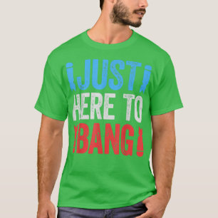 Camiseta Engraçado 4 de julho de 2004 Estou aqui para