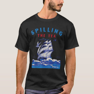 Camiseta Engraçado 4 de julho Esmagando o Chá desde 1773 Ho