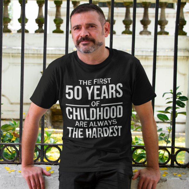 Camiseta Engraçado 50. º aniversário de Piada, 50 anos de i (Criador carregado)