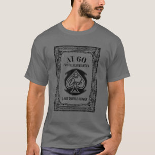Camiseta Engraçado 60º aniversário com cartões de 60 anos