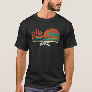 Camiseta Engraçado 60º Aniversário Oferece Abril De 1960