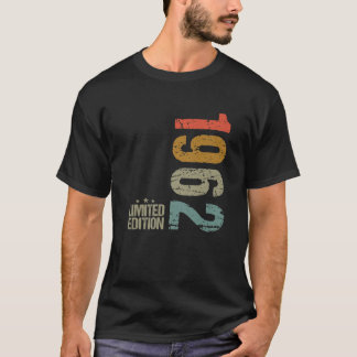 Camiseta Engraçado 60º Nascer De Aniversário Em 1962, Vint,