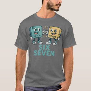 Camiseta Engraçado 67 Ciência Professor 6 7 Carbono Nitrogê