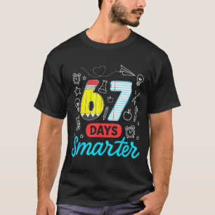 Camiseta Engraçado 67 Dias Mais Esperto Seis Sete Meme Prof