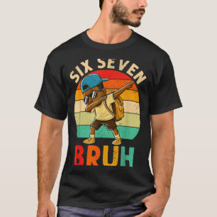 Camiseta Engraçado 67 Meme 6 7 Gíria Gen Z Seis Sete Bruh D