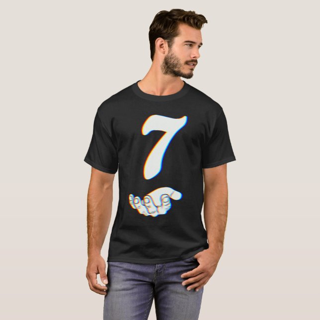 Camiseta Engraçado 67 Seis Sete Meme Casal Combinando Hallo (Frente Completa)