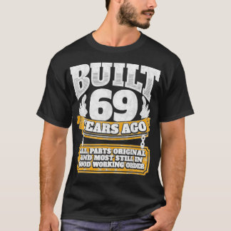Camiseta Engraçado 69º aniversário B Dia de Presente Dizend