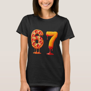 Camiseta Engraçado 6 7 Zza Nugget Meme Seis Sete 67 Amantes