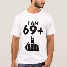 Engraçado 70 Birthday Gift, 69 Plus um