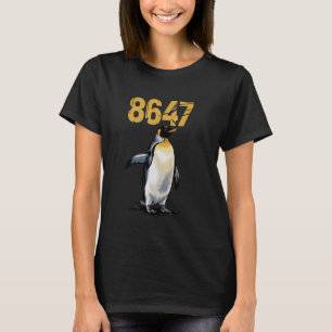 Camiseta Engraçado 8647 Pinguin