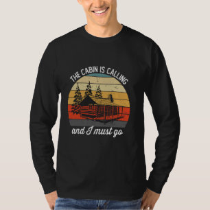 Camiseta Engraçado, A Cabina Chamando Ourdoo Da Montanha