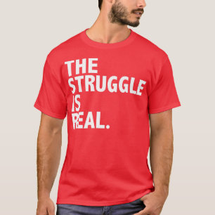 Camiseta Engraçado, A Luta É Uma Motivação Muito Enorme Ins