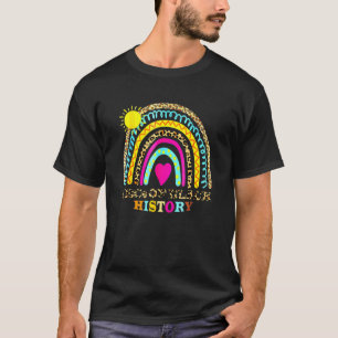Camiseta Engraçado Abcs Da História Negra Homens Do Orgulho