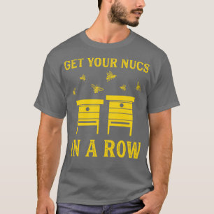 Camiseta Engraçado Abelhas Engraçadas Colham Nucs