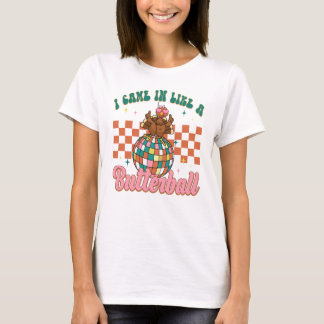 Camiseta Engraçado Ação de Graças Butterball Turquia