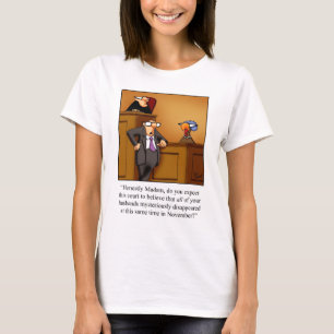 Camiseta Engraçado Ação De Graças Da Turquia, Julgament