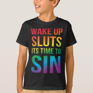 Camiseta Engraçado Acordar Adulto De Orgulho É Hora De Ping