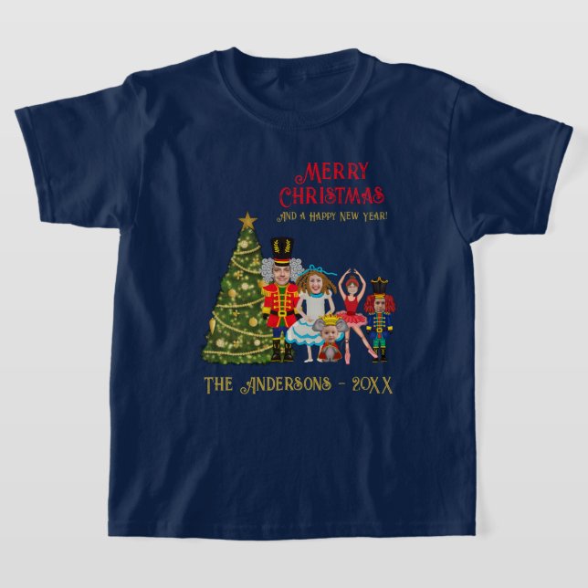 Camiseta Engraçado Adicionar Sua Família De Nozes De Cinco  (Postura )