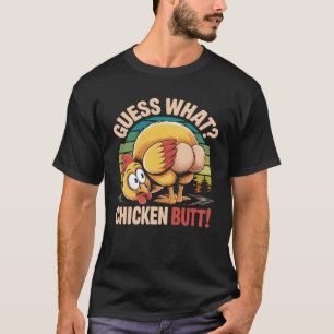 Camiseta Engraçado Adivinha Que Fazenda De Humor Adulto De