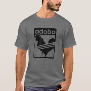 Camiseta Engraçado Adobo Philippine Chicken Chicória Cuisin