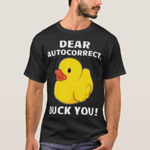 Camiseta Engraçado Adulto Humor Duck Você Caros Cães Lab