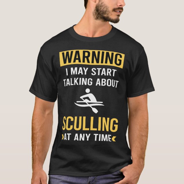 Camiseta Engraçado Advertência (Frente)
