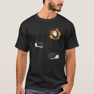 Camiseta Engraçado Africano Bellying Figurume Cute Hedgeh