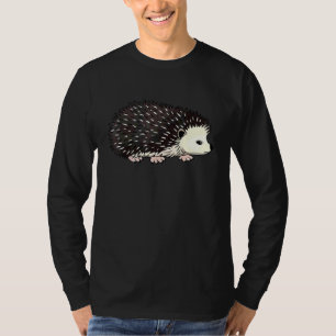Camiseta Engraçado Africano Bellying Figurume Cute Hedgeh